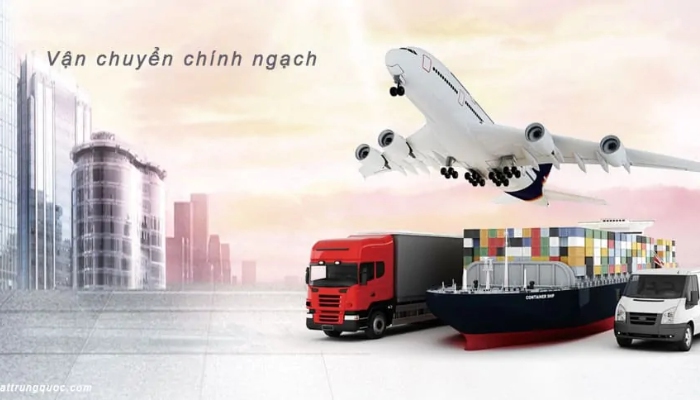 Các phương thức vận chuyển hàng hóa chính ngạch từ Trung Quốc