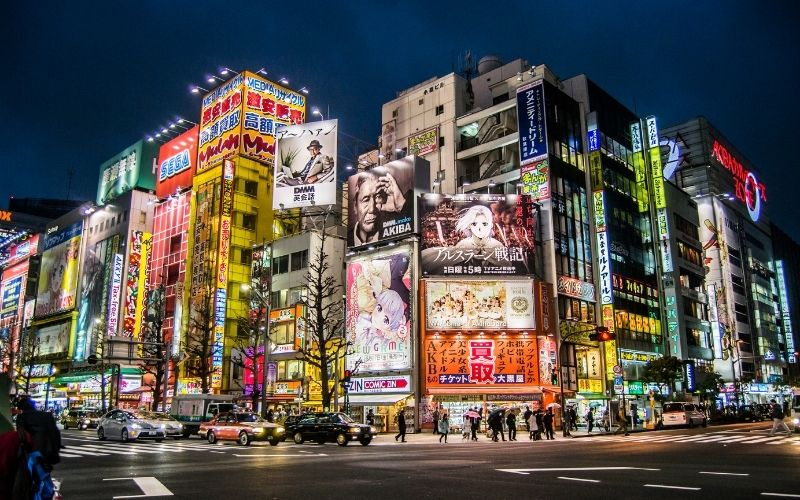 Phố Akihabara Tokyo