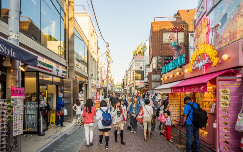 Phố Harajuku Tokyo - Khám phá phong cách thời trang độc đáo