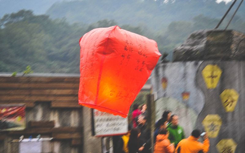 Đèn trời Điện Tử Đồn Cảnh Sát Electronic Sky Lantern