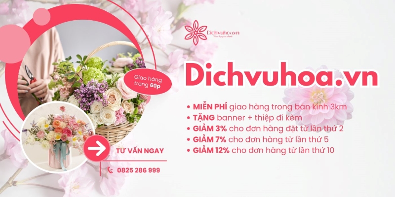 Shop hoa tươi Dichvuhoa.vn