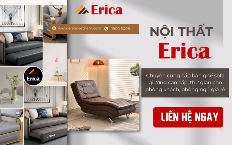 ERICA Việt Nam - Cửa hàng sofa nhập khẩu cao cấp