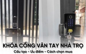 khóa cổng vân tay nhà trọ