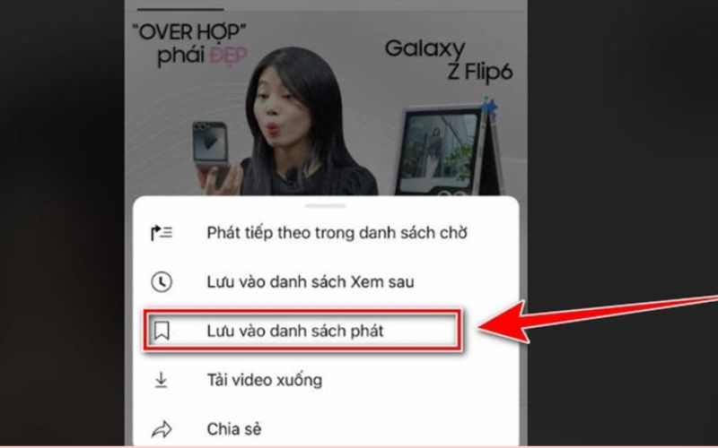 Tạo danh sách phát video theo từng chủ đề cụ thể