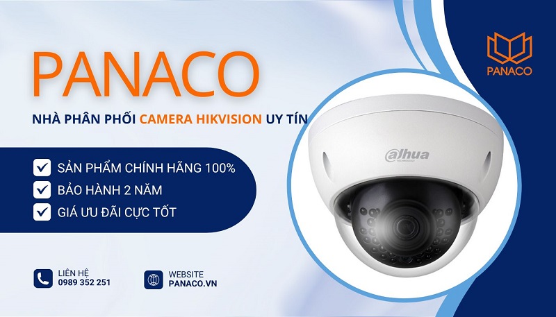 địa chỉ phân phối camera chính hãng panaco