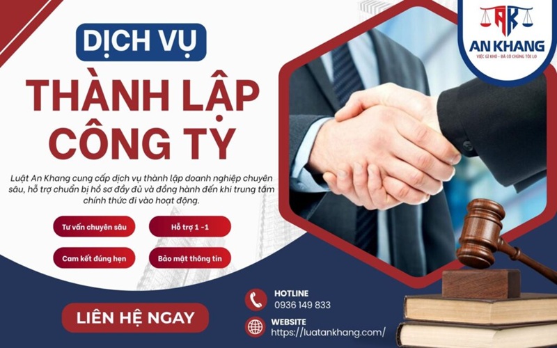 dịch vụ thành lập công ty